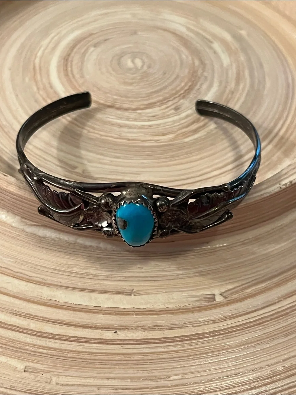 “Old Pawn” ~ Native American Turquoise Bracelet